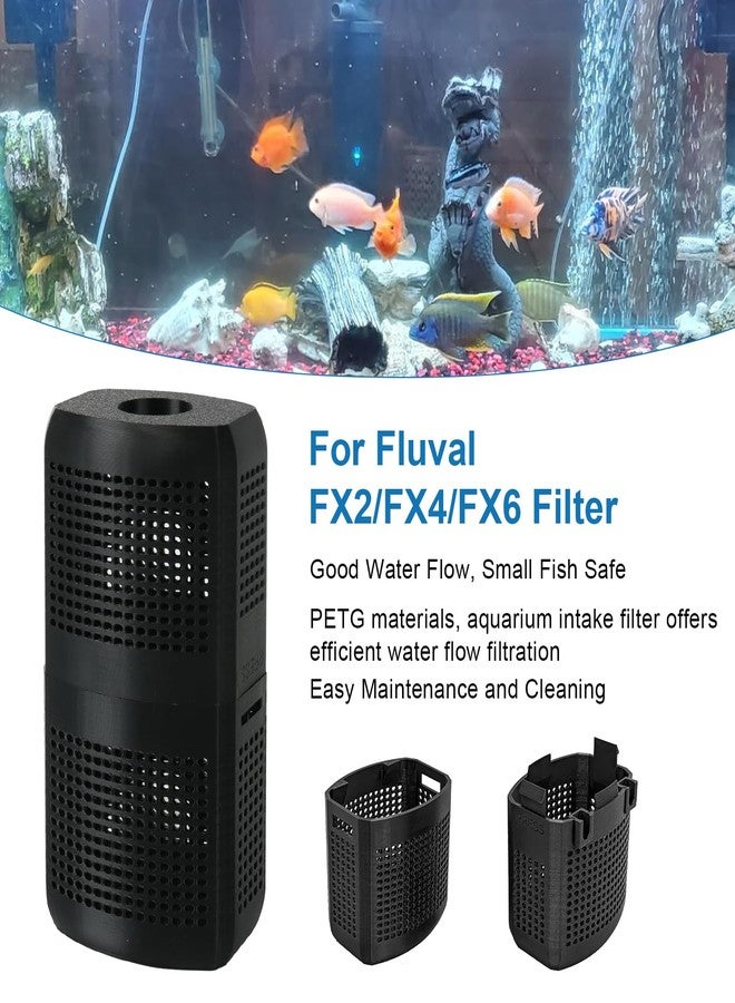 HEBRAR Aquarium Filter Intake Guard Fits for Fluval Aquarium Filter FX2/FX4/FX6, Aquarium Intake Guard Fish Safe Filter Cover Aquarium Filter Accessories - Image 5